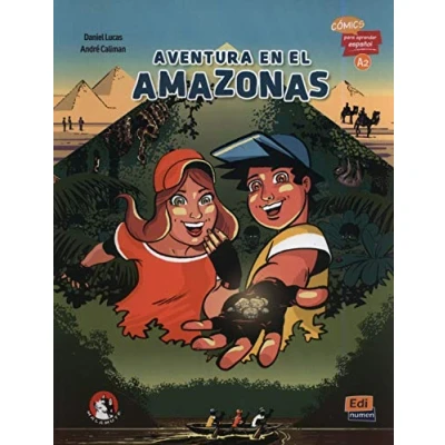 Abbildung von Aventura en el Amazonas: Comics para aprender espanol (Cómics español, Band 2)