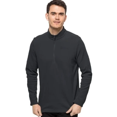Abbildung von Jack Wolfskin Taunus HZ M Fleecepullover, Herren, Größe: XL, Phantom