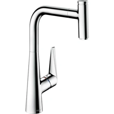 Abbildung von hansgrohe Talis Select S Einhebel Küchenarmatur (Komfort Höhe 300mm mit ausziehbarem Auslauf) Chrom