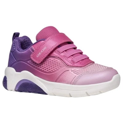 Abbildung von Geox J FADINLIGHT Girl C Sneaker, Violet/Fuchsia, 33 EU