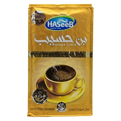 Abbildung von Haseeb Arabischer Mokka Super Extra Kardamom Kaffee gemahlen 500 g