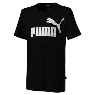 Abbildung von PUMA Kinder T shirt, Cotton Black, 140 (Herstellergröße: 10 ans)