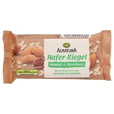 Abbildung von Alnatura Hafer Riegel, Mandel &amp; Haselnuss, 60 g
