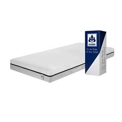 Abbildung von Irisette Smart 2 in 1 Duo 7 Zonen Kaltschaummatratze, Stiftung Warentest Testurteil 1,9 (Ausgabe 02/2024) Härtegrad H3 und H4, 100 x 200 cm, Öko Tex zertifiziert