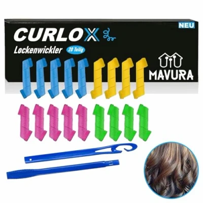 Abbildung von CURLOX Spirallocken Lockenwickler Set Spiral Locken