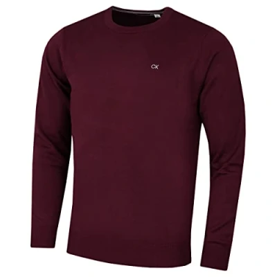 Abbildung von Calvin Klein Herren Baumwolle Sweater French Burgundy M