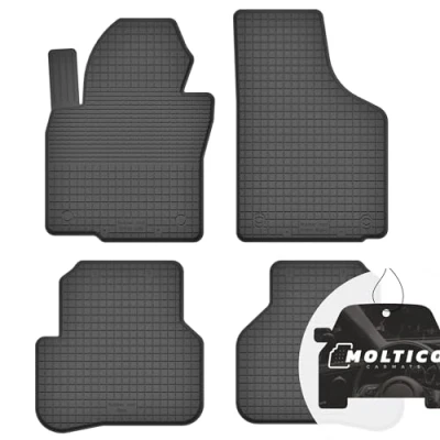 Abbildung von Gummimatten mit Rand Auto Fußmatten Gummi Automatten Passgenau 4 teilig Set passend für Audi Q3 I 8U 2011 2018