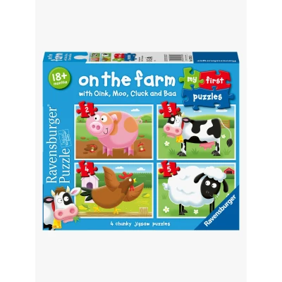 Abbildung von Ravensburger My First Puzzles On the Farm 4 in 1