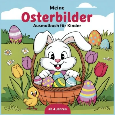 Abbildung von Meine Osterbilder Ausmalbuch für Kinder: ab 4 Jahren