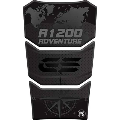 Abbildung von Tankschutz, geharzt, selbstklebend, 3D Effekt, kompatibel mit Motorrad BMW R1200GS R 1200 GS Adventure Adv v7