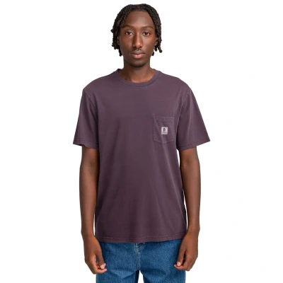 Abbildung von Element Pocket Tshirt basic, Herren, Größe: Medium, Purple
