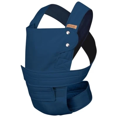 Abbildung von Marsupi Babytrage und Neugeborenen Trage, Classic (aus reiner Bio Baumwolle), Version 2.0 (S/M, Classic/ocean)