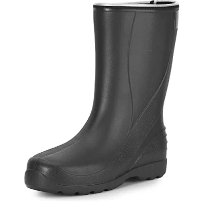 Abbildung von Ladeheid EVA leichte Regenstiefel wasserdichte Stiefel für Frauen Gummistiefel Damen perfekte Regenschuhe Garten Ausflug Outdoor