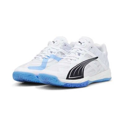 Abbildung von Puma Accelerate NITRO™ SQD Handballschuhe White/Bluemazing/Black Größe: 37.5