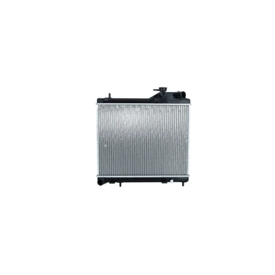 Abbildung von NRF 53745 Kühler, Motorkühlung Aluminium 490 377 14 Kühlrippen gelötet