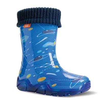 Abbildung von DEMAR Kinder Gummistiefel gefüttert STORMER LUX (Size 26/27 EU) Kosmos