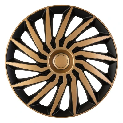 Abbildung von AutoStyle PP 5406GB Radblenden 16Zoll gold, schwarz