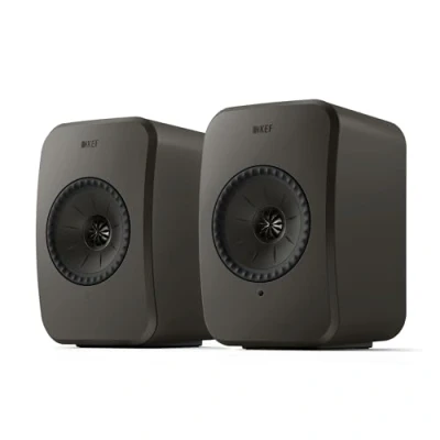 Abbildung von KEF LSX II LT kabellose Regallautsprecher, Graphite Grey Musik TV &amp; Home Entertainment Gaming HDMI ARC USB C Bluetooth AirPlay 2 Chromecast Spotify
