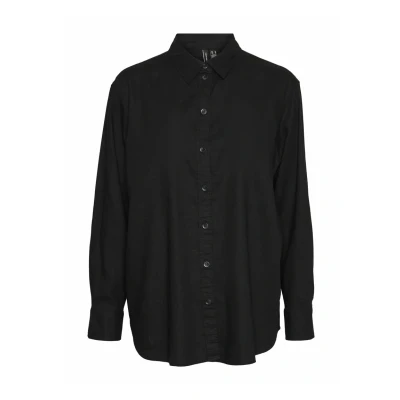 Abbildung von Vero Moda Hemdbluse, Damen, Größe: Medium, Black