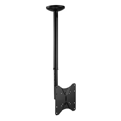 Abbildung von RICOO Monitor &amp; TV Deckenhalterung Klappbar für Fernseher 23 42 Zoll/Fernseher D0522 Halterung Schwenkbar Neigbar Höhenverstellbar Decke 25 kg max VESA 200x200