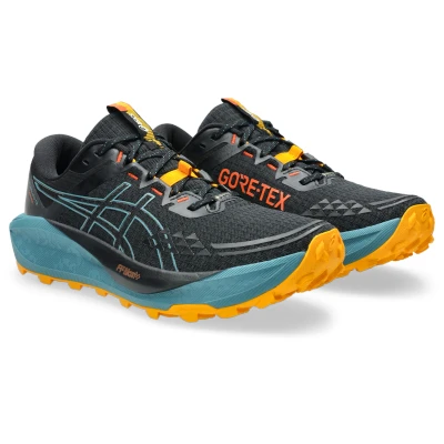 Abbildung von Asics Geltrabuco 13 Laufschuh Trail, Herren, Größe: 45, Black/atlantis blue Schuhe
