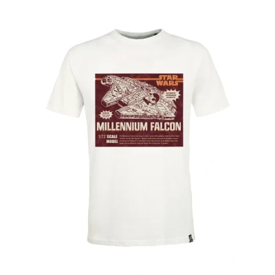 Abbildung von Re:Covered Tshirt print, Herren, Größe: Medium, Weiß
