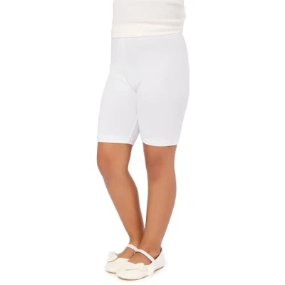 Abbildung von Merry Style Mädchen Kurze Leggings aus Viskose MS10 132 (Weiß, 134)