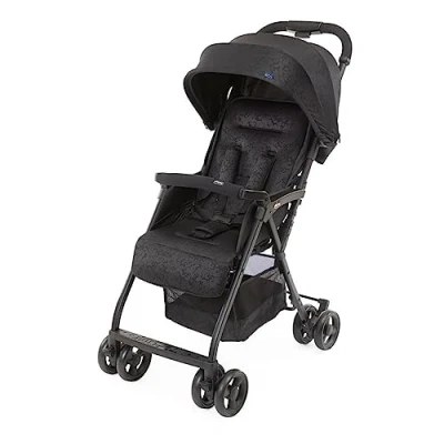 Abbildung von Chicco OHlalà 3 Ultra Leichtgewicht Kinderwagen von Geburt bis 15 kg, Liege und Faltbuggy mit großem Einkaufskorb, Kompakt, Regenschutz Ausziehbares Verdeck