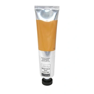 Abbildung von Artist Ölfarbe, 200 ml Großtube in 30 Farben, feine Künstlerqualität (06 ockergelb)