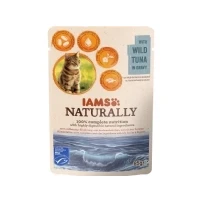Abbildung von Iams Naturally Cat mit Wild Thunfisch in Sauce