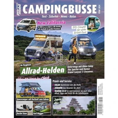Abbildung von pro mobil Extra Campingbusse 05/2024: Das Vanlife Magazin Heft 05/2024