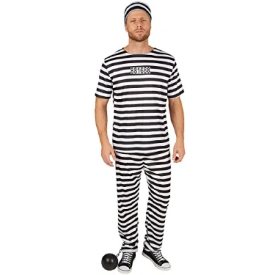 Abbildung von dressforfun Kostüm Herrenkostüm Sträfling, Cooles Shirt
