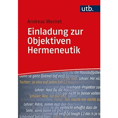Abbildung von Einladung zur Objektiven Hermeneutik: Ein Studienbuch für den Einstieg