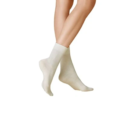 Abbildung von KUNERT Damen Socken Sensual Merino druckfreier Bund 150 DEN Winterweiss 2030 35/38
