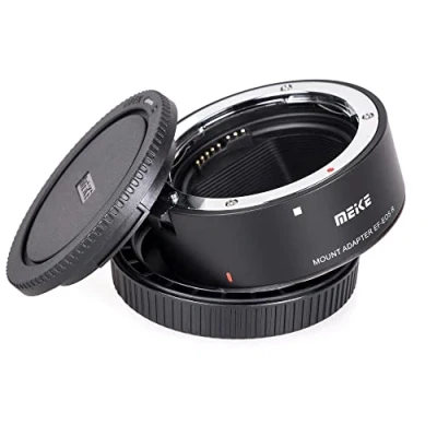 Abbildung von Meike AF Autofokus Adapter Canon EF/EF S Objektive an EOS R MK EFTR A Objektiv