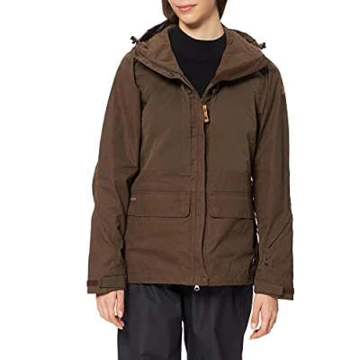 Abbildung von Fjällräven Damen Lappland Hybrid Jacke, Dark Olive, L