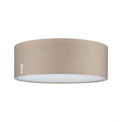 Abbildung von Paulmann 70952 Deckenleuchte Mari max. 2x20 Watt Deckenlampe Beige Wohnzimmerlampe Stoff Flurlampe E27 ohne Leuchtmittel
