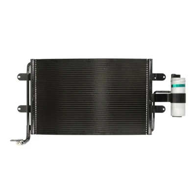 Abbildung von NRF EASY FIT 35733 Klimakondensator mit Dichtring 12,9 12,7 Aluminium 528 VOLKSWAGEN: Golf 4 Schrägheck, Bora Limousine, Variant