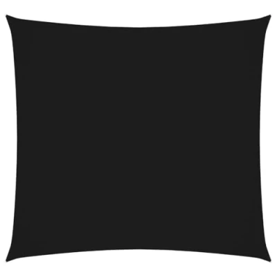 Abbildung von vidaXL Sonnensegel Wasserfest Sonnenschutz Windschutz Sonnendach UV Schutz Garten Terrasse Balkon Oxford Gewebe Quadratisch 7x7m Schwarz