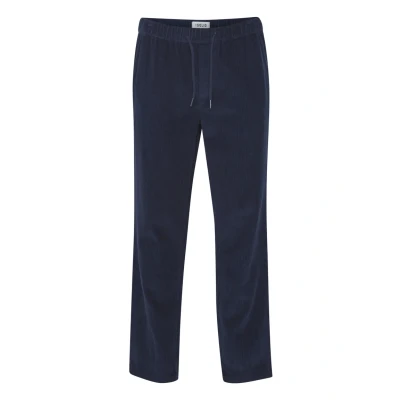 Abbildung von Solid Gutti LIAM Elasticated Stoffhose, Herren, Größe: Large, Insignia blue