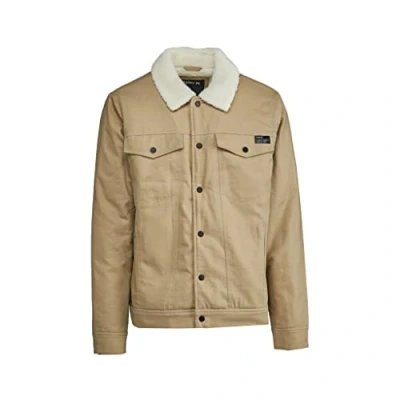 Abbildung von thread collective inc. Herren Roy Trucker Sherpa Lined Jacke, Kaki, XL