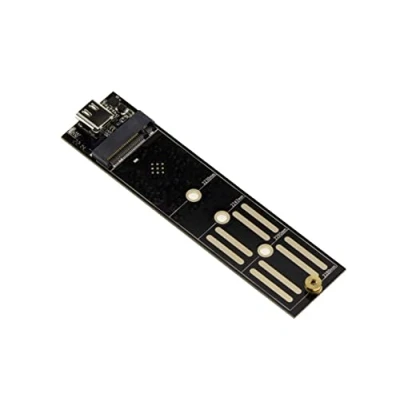 Abbildung von KALEA INFORMATIQUE USB 3.1 Gen 2.0 Schlüsseladapter für alle Arten von M.2 NGFF SSDs: M2 NVMe UND SATA Unterstützung mit Realtek RTL9210B Chipsatz.