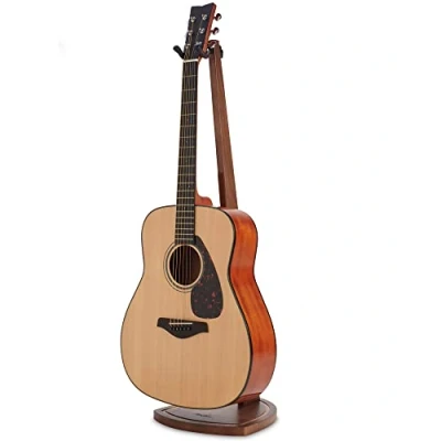 Abbildung von Musbeat Gitarrenständer Holz, Gitarren Ständer für Akustikgitarre, E Gitarre, Bass, Mandoline, Schwebender aus Walnussholz, Elegante Dekoration Zuhause, Wohnzimmer