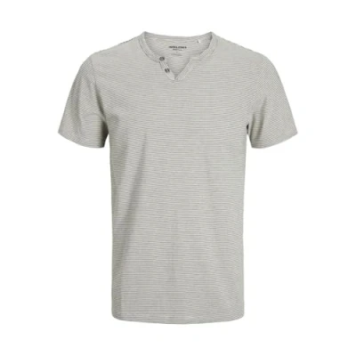 Abbildung von JACK &amp; JONES JJESPLIT Neck Stripe Tee SS NOOS