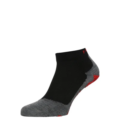 Abbildung von Falke RU5 RACE Short Running Functional Extralightcushioned Sportsocken, Damen, Größe: 35/36, Black/grey