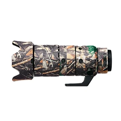 Abbildung von easyCover Lens Oak Objektivschutz Schutz für Ihr Kameraobjektiv Nikkor Z 70 200mm f/2.8 VR S Wald Camouflage