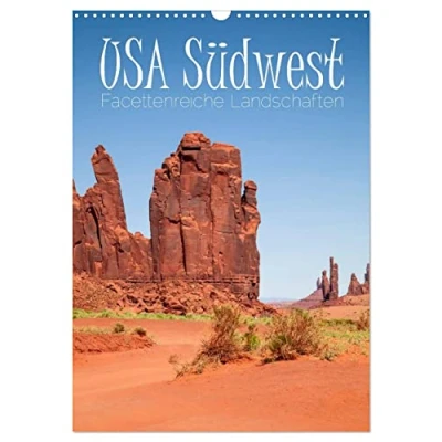 Abbildung von USA Südwest Facettenreiche Landschaften (Wandkalender 2025 DIN A3 hoch), CALVENDO Monatskalender