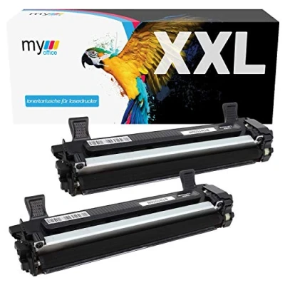 Abbildung von Toner TN1030 TN1050 für Brother DCP 1510 1612W 1610W HL 1110 1112 1210W 1212W MFC 1910W 1810 (2X Schwarz)