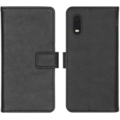 Abbildung von Samsung Galaxy Xcover Pro Hülle Kunstleder iMoshion Klapphülle Handyhülle Schwarz