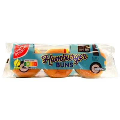 Abbildung von Gut &amp; Günstig Hamburger Buns, 3er Pack (3 x 300g)